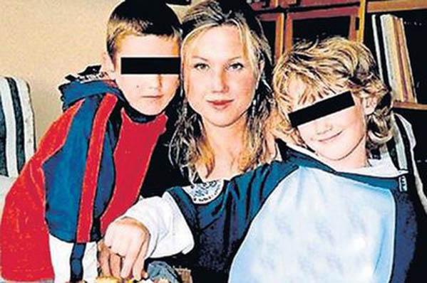 Klara e seus filhos Ondrej e Jakub – Foto: R7/Reprodu&ccedil;&atilde;o/ND