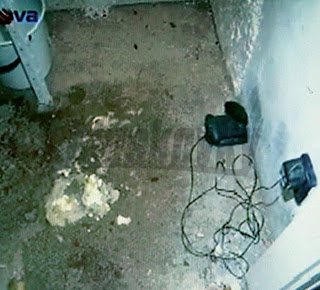 A pol&iacute;cia descreve a cena como “sa&iacute;da de um filme de terror” – Foto: R7/Reprodu&ccedil;&atilde;o/ND