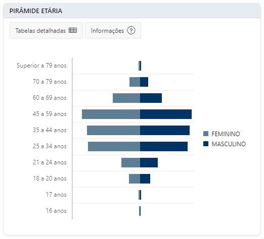 Moradores entre 35 e 49 anos s&atilde;o maioria dos eleitores de Itaja&iacute; – Foto: TSE/SC
