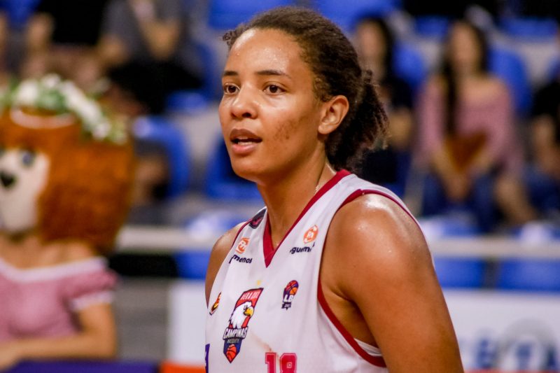 Criciumense Emanuely de Oliveira foi convocada para a Seleção Brasileira de Basquete – Foto: Vitor Bet – BFB Blumenau)