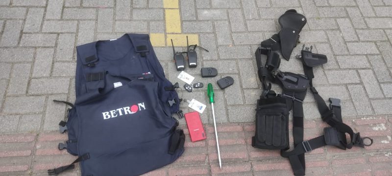 Equipamentos foram resgatados pela pol&iacute;cia – Foto: Pol&iacute;cia Militar/Divulga&ccedil;&atilde;o