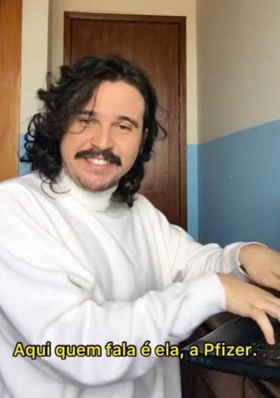 V&iacute;deo viral “P&atilde;fizer” atinge mais de um milh&atilde;o de visualiza&ccedil;&otilde;es nas redes sociais