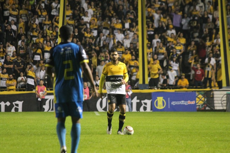 Na&ccedil;&atilde;o 1 a 0 Crici&uacute;ma, pela S&eacute;rie B; vit&oacute;ria no encontro entre as equipes na primeira fase – Foto: Celso da Luz/Crici&uacute;ma EC/Divulga&ccedil;&atilde;o/ND