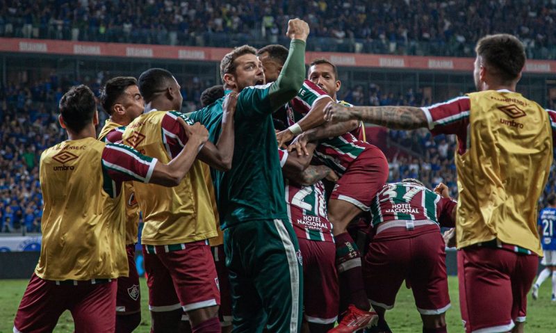 Fluminense garantiu vaga nas quartas de final – Foto: Marcelo Gon&ccedil;alves/Fluminense/ND