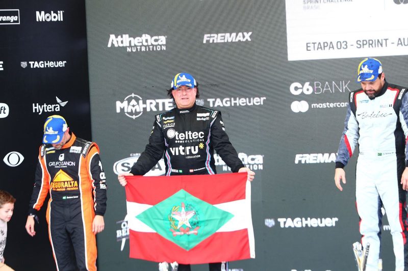 Piloto &eacute; o &uacute;nico catarinense na Porsche Cup Brasil – Foto: Lucas Bassani