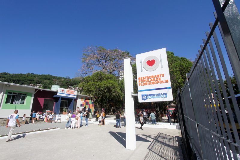 Restaurante popular fica na avenida Mauro Ramos, em Florian&oacute;polis – Foto: Leo Munhoz/ND