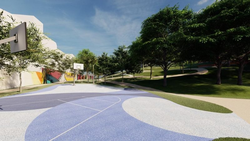 Espa&ccedil;os de conviv&ecirc;ncia e para esportes ser&atilde;o entregues em 2023 – Foto: Divulga&ccedil;&atilde;o/ND
