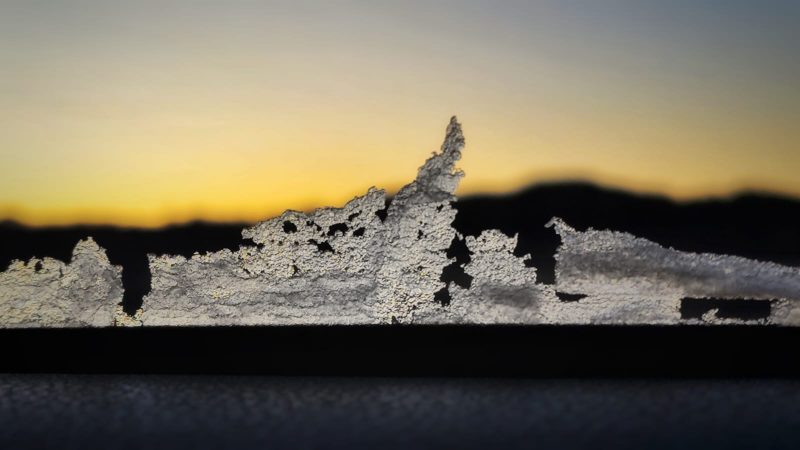 Massa de ar polar deve impulsionar geada e granizo em Santa Catarina – Foto: Mycchel Legnaghi/S&atilde;o Joaquim Online/Divulga&ccedil;&atilde;o/ND