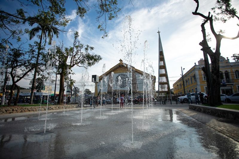 O Passeio Pedra Branca re&uacute;ne servi&ccedil;os essenciais, de lazer, beleza e focados no atendimento de qualidade – Foto: Prefeitura de Palho&ccedil;a/Divulga&ccedil;&atilde;o/ND