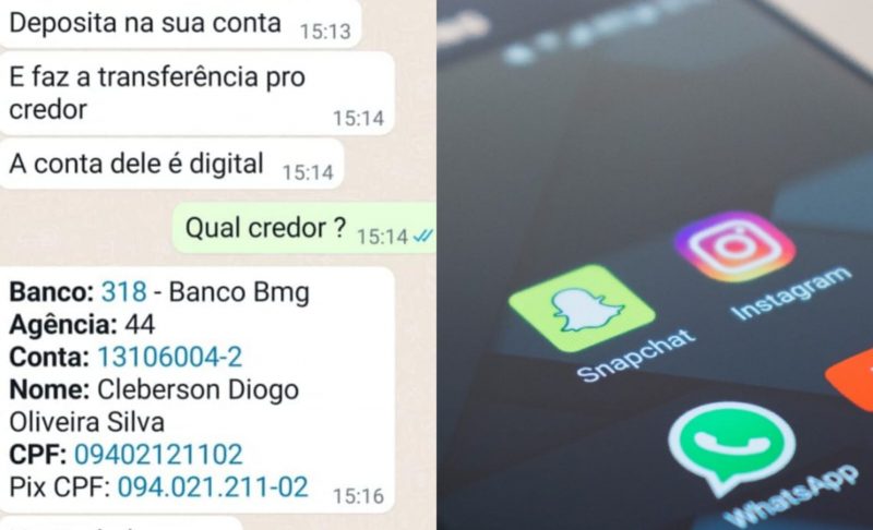 Idoso quase perde R$ 2.590 em golpe por WhatsApp – Foto: Reprodu&ccedil;&atilde;o + Unplash/Divulga&ccedil;&atilde;o/ND