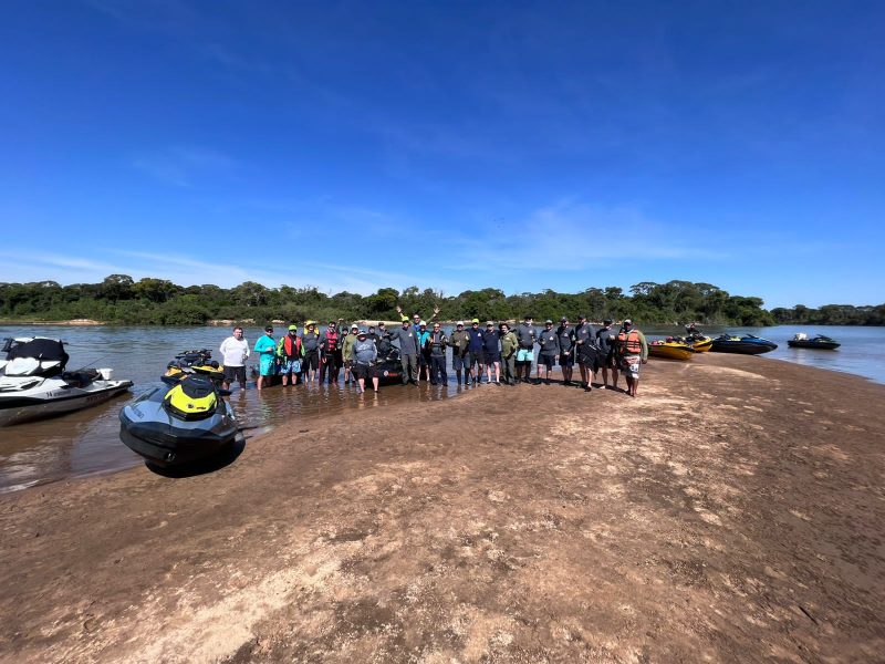 Grupo navegou mais de 1 mil km – Foto: Arquivo Pessoal/ND