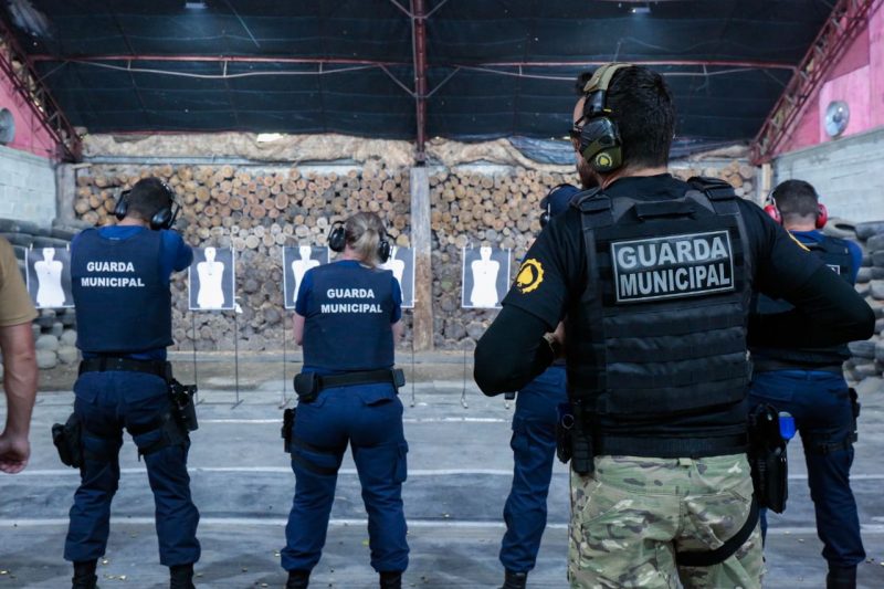 Novos guardas municipais em Joinville