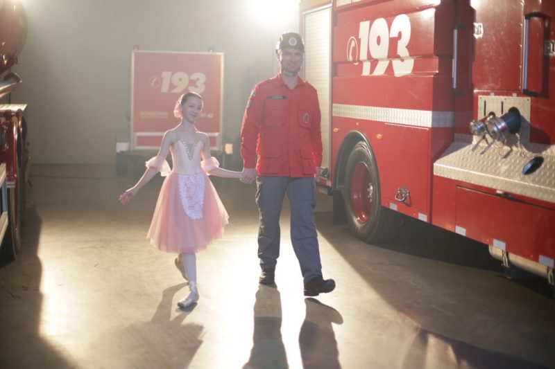 Bolshoi faz homenagem ao Corpo de Bombeiros Voluntários de Joinville