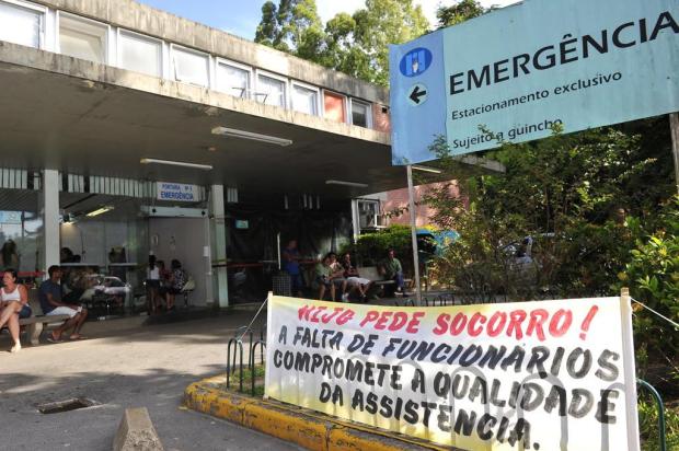 H&aacute; muito tempo o Hospital Infantil Joana de Gusm&atilde;o pede socorro – Foto: Alesc