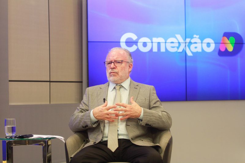 Reitor da UFSC, Irineu Manoel de Souza, no programa Conex&atilde;o – Foto: Leo Munhoz/ND