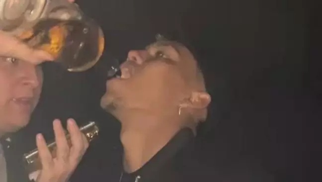 Atacante do Palmeiras curte balada &agrave;s v&eacute;speras de cl&aacute;ssico – Foto: Reprodu&ccedil;&atilde;o/ND