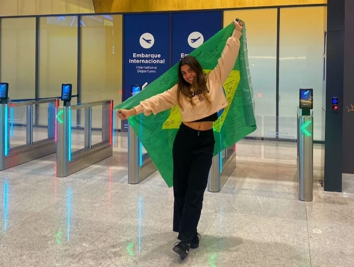 De Imbituba e ex-jogadora de Nova Trento, Júlia vai defender universidade dos EUA