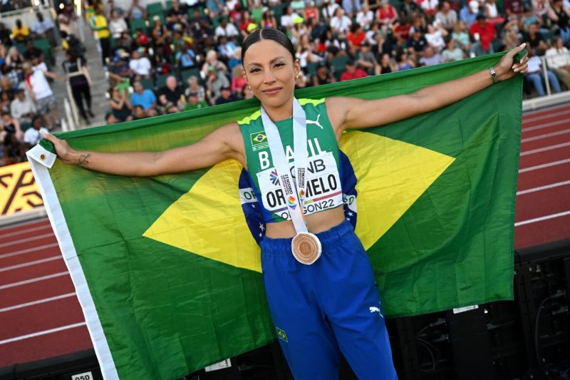 Letícia Oro Melo conquistou o bronze em 2022
