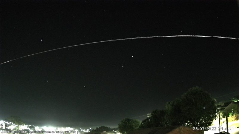 Flagrantes dos meteoros – Foto: Jocimar Justino de Souza/Divulga&ccedil;&atilde;o ND
