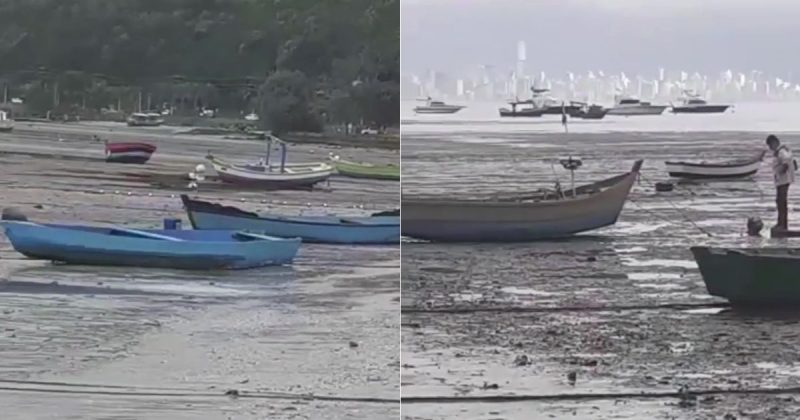 Caso foi registrado por moradores nesta sexta-feira (15) – Foto: itapema.mil.grau_oficial/Reprodu&ccedil;&atilde;o/Internet/ND