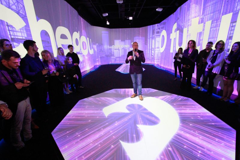 Presidente do Grupo ND, Marcello Corr&ecirc;a Petrelli, durante o lan&ccedil;amento da campanha &ldquo;O futuro chegou! E ele &eacute; ND&rdquo; – Foto: Leo Munhoz/ND