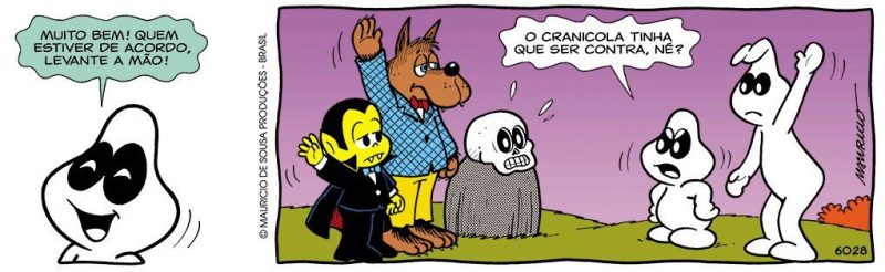 Tirinha Chico Bento: Preocupado com o meio ambiente, Chico Bento virou at&eacute; embaixador de uma ONG e incentiva as boas pr&aacute;ticas – Foto: Mauricio de Souza Produ&ccedil;&otilde;es/Divulga&ccedil;&atilde;o/ND