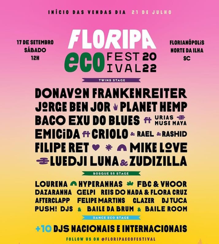 Line-up conta ampla representa&ccedil;&atilde;o de estilos musicas – Foto: Reprodu&ccedil;&atilde;o/Instagram/Divulga&ccedil;&atilde;o/ND