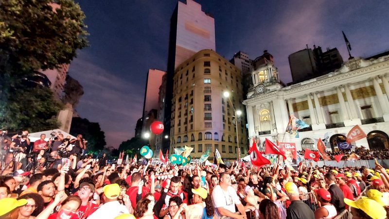 Ato acontece no Cinel&acirc;ndia, no Rio de Janeiro – Foto: @MTST_Oficial/Reprodu&ccedil;&atilde;o/ND