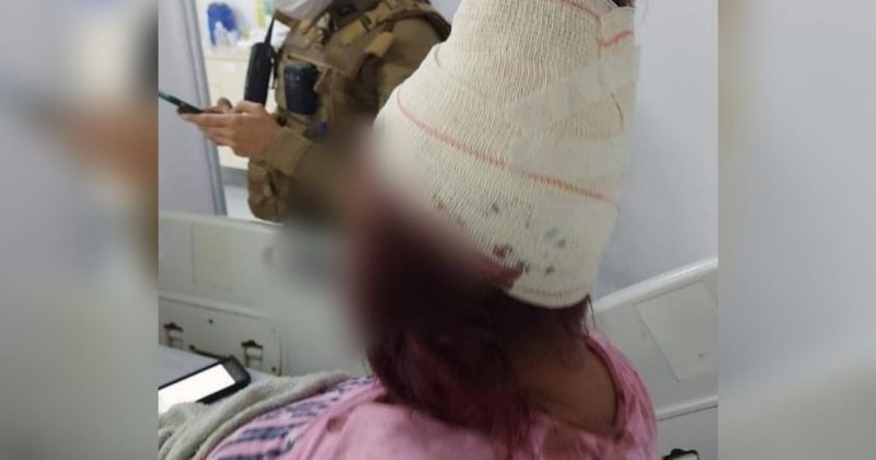 Homem agride companheira com cinzeiro e acaba preso em Itaja&iacute; – Foto: Pol&iacute;cia Militar/Divulga&ccedil;&atilde;o