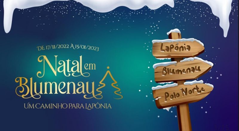 Natal em Blumenau foi lan&ccedil;ado oficialmente e vai ter in&iacute;cio no dia 17 de novembro – Foto: Divulga&ccedil;&atilde;o/Parque Vila Germ&acirc;nica/ND