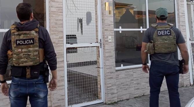 Pol&iacute;cia recupera celulares roubados por quadrilha em SC – Foto: Pol&iacute;cia Civil/Divulga&ccedil;&atilde;o/ND