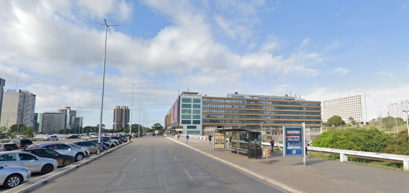 Bras&iacute;lia ter&aacute; dia praticamente normal nesta semana de feriad&atilde;o – Foto: Google Street View/Reprodu&ccedil;&atilde;o/ND