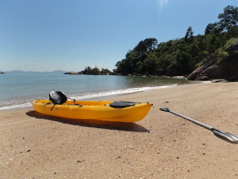 foto da Praia do Simão, uma das praias em SC