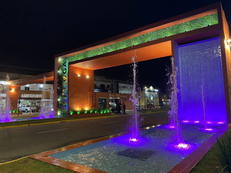 Portal de Bertioga &eacute; inaugurado – Foto: Prefeitura de Bertioga/ND