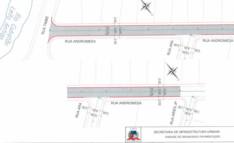 Projeto executivo de pavimenta&ccedil;&atilde;o – Foto: Reprodu&ccedil;&atilde;o edital
