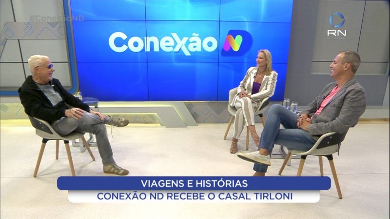 Casal conta detalhes de viagem &agrave; Europa para Cacau Menezes – Foto: Reprodu&ccedil;&atilde;o/NDTV