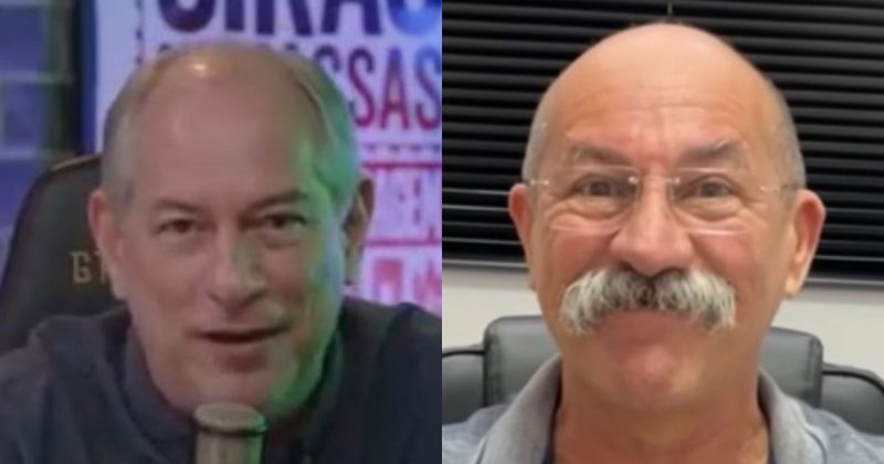 Pr&eacute;-candidato &agrave; presid&ecirc;ncia pelo PDT Ciro Gomes e parlamentar Inspetor Alberto &mdash; Foto: Reprodu&ccedil;&atilde;o/Instagram/ND