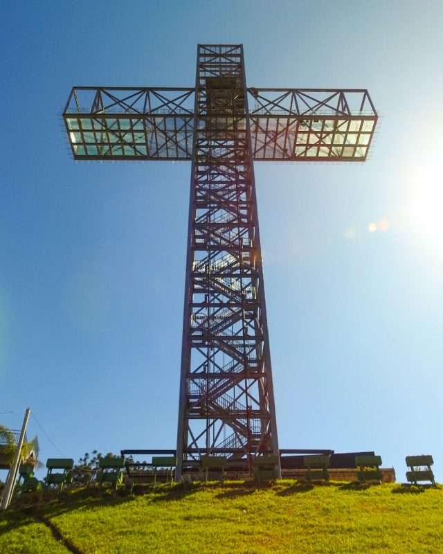 Santu&aacute;rio de Ituporanga ter&aacute; tamb&eacute;m a primeira e maior cruz panor&acirc;mica do Brasil – Foto: Divulga&ccedil;&atilde;o/Santu&aacute;rio Nossa Senhora do Louvor/ND