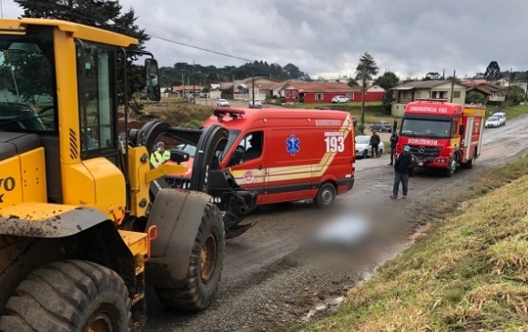 Mulher de 41 anos morreu. – Foto: Corpo de Bombeiros/Divulga&ccedil;&atilde;o/ND