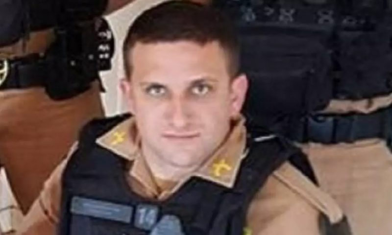 Policial foi identificado como Fabiano Junior Garcia. – Foto: Redes Sociais/Reprodu&ccedil;&atilde;o