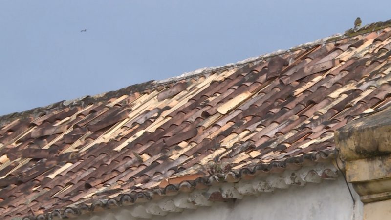 Telhado da Igreja Nossa Senhora da Piedade