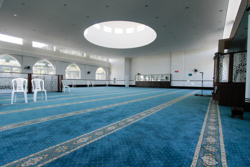 Mesquita localizada em Coqueiros, bairro de Florian&oacute;polis, em Santa Catarina – Foto: Leo Munhoz/ND