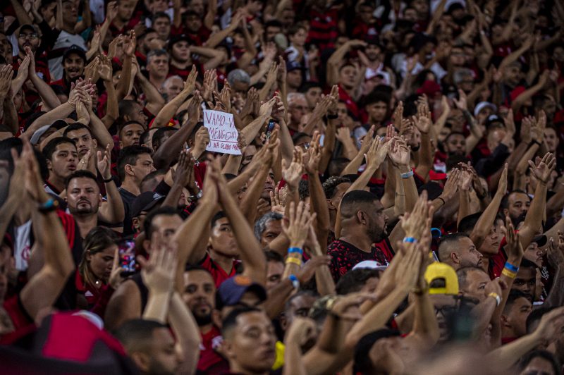 Torcida do Flamengo lotou o Maracanã