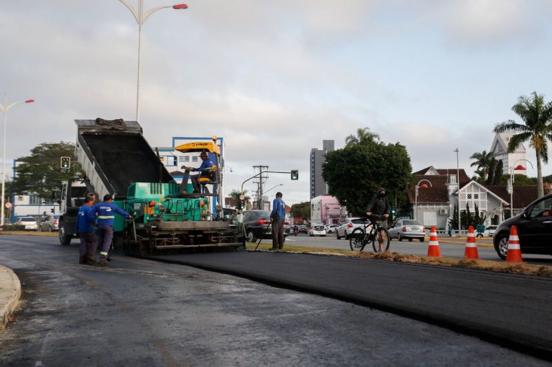 Tr&acirc;nsito no trecho afetado por acidente ser&aacute; liberado a partir de s&aacute;bado (16) – Foto: Prefeitura de Joinville/Divulga&ccedil;&atilde;o