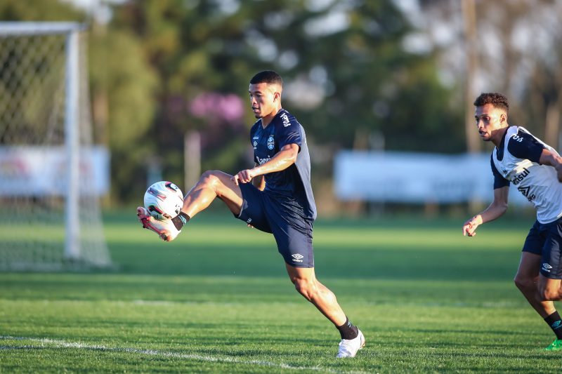 O Grêmio concluiu, nesta segunda-feira (25), a preparação para o jogo contra a Chapecoense, na terça-feira (26), às 18h30, na Arena Condá.
