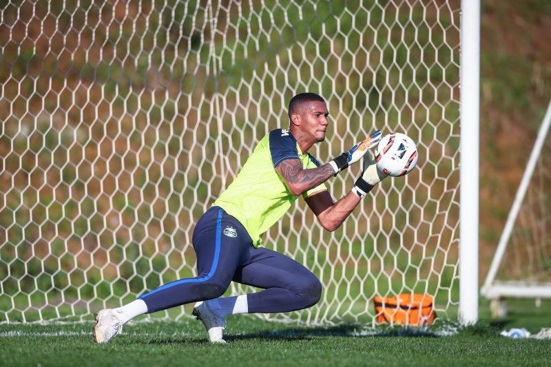 Grêmio conclui preparação em Chapecó para encarar Chapecoense – Foto: Lucas Uebel/Grêmio/ND