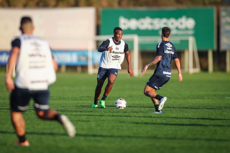 Grêmio conclui preparação em Chapecó para encarar Chapecoense – Foto: Lucas Uebel/Grêmio/ND