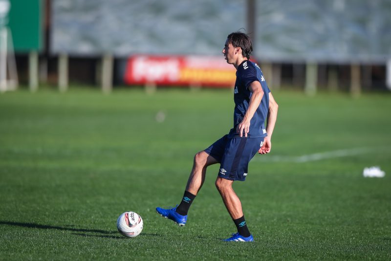 Grêmio conclui preparação em Chapecó para encarar Chapecoense — Foto: Lucas Uebel/Grêmio/ND