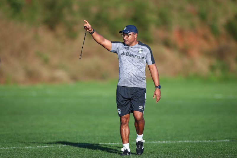 Grêmio conclui preparação em Chapecó para encarar Chapecoense — Foto: Lucas Uebel/Grêmio/ND