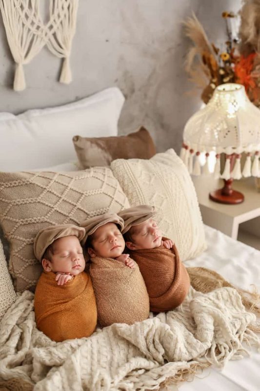 Beb&ecirc;s ganharam um ensaio newborn para eternizar os primeiros dias do ano – Foto: Doli Tomizotto/DS Fotos/Divulga&ccedil;&atilde;o/ND